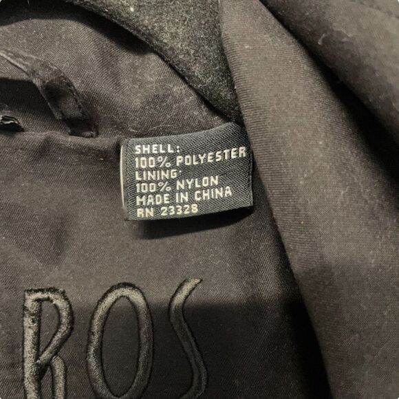 Aeros by Kirsten Blake ~ Black Parka Jacket w/ Hood ~ size XL - Picture 4 of 11